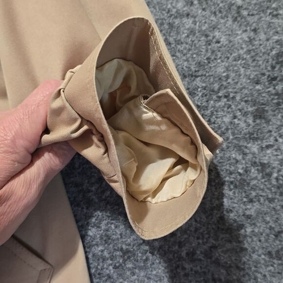 VTG Full Length Trench Coat 18Reg Rain Jacket Unionmade LondonFog Utility Urban - Picture 8 of 16